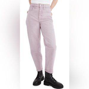 Madewell Garment dyed balloon jeans ( Provence Grape )